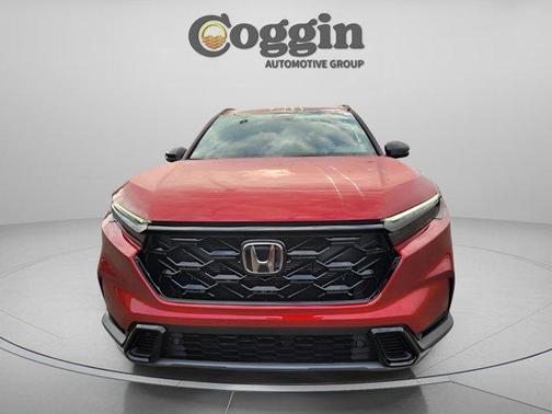 Radiant Red Metallic 2025 Honda CR-V Hybrid Sport-L
