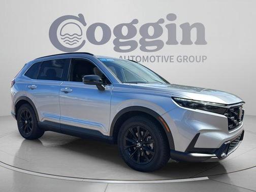 Lunar Silver Metallic 2023 Honda CR-V Hybrid Sport
