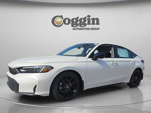 Platinum White Pearl 2026 Honda Civic Sport