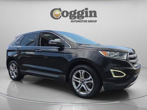 Shadow Black 2017 Ford Edge Titanium