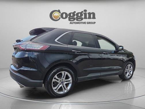 Shadow Black 2017 Ford Edge Titanium