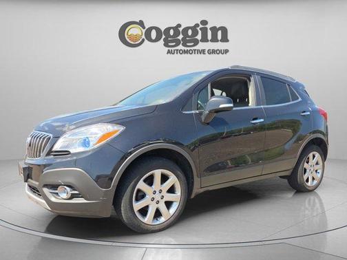 Carbon Black Metallic 2015 Buick Encore Leather