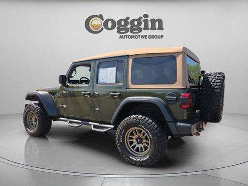 Sarge Green Clearcoat 2021 Jeep Wrangler Unlimited Rubicon