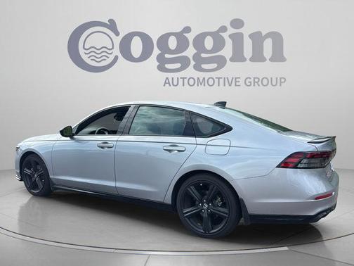 Solar Silver Metallic 2024 Honda Accord Hybrid Sport-L