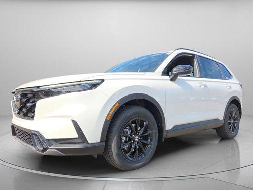 Platinum White Pearl 2026 Honda CR-V Hybrid Sport