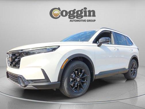 Platinum White Pearl 2026 Honda CR-V Hybrid Sport