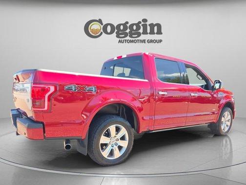 Ruby Red Metallic 2016 Ford F-150 Platinum