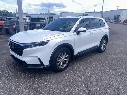 Lunar Silver Metallic 2024 Honda CR-V EX