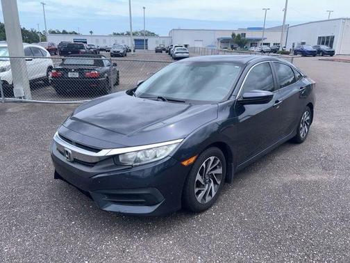 Crystal Black Pearl 2016 Honda Civic EX
