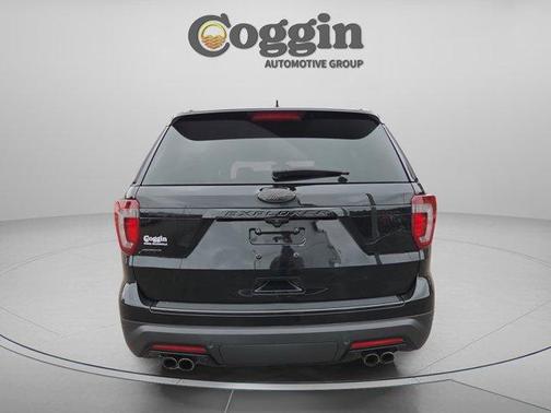 Shadow Black 2018 Ford Explorer sport