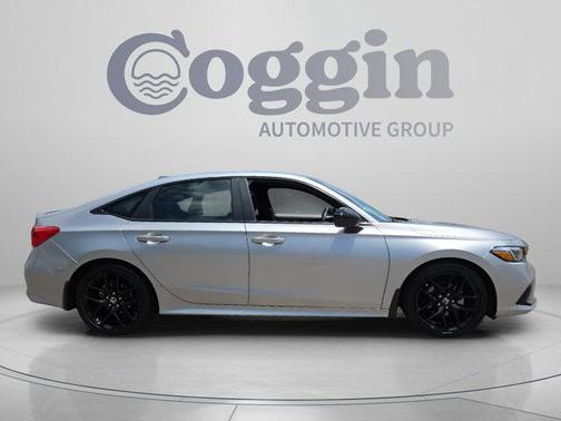 Lunar Silver Metallic 2023 Honda Civic Sport