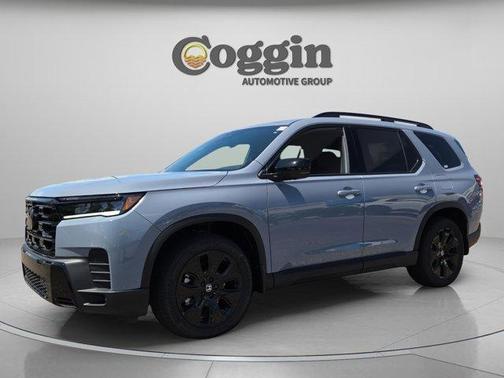 Sonic Gray Pearl 2026 Honda Pilot Black Edition