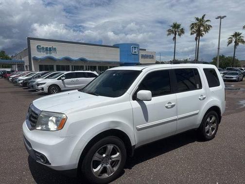 Taffeta White 2012 Honda Pilot EX-L w/ Navigation