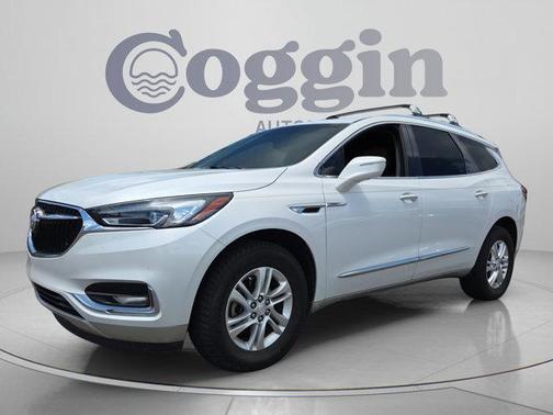 White Frost Tri-Coat 2019 Buick Enclave Essence
