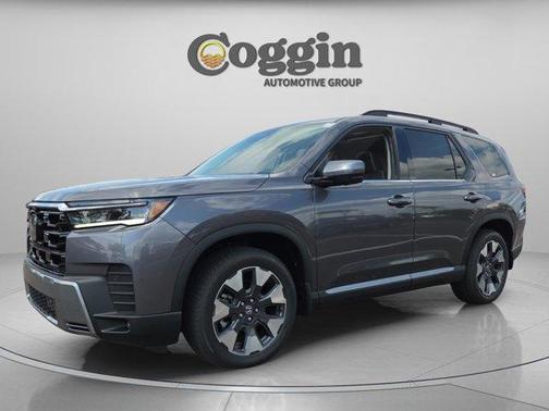 Modern Steel Metallic 2026 Honda Pilot Elite