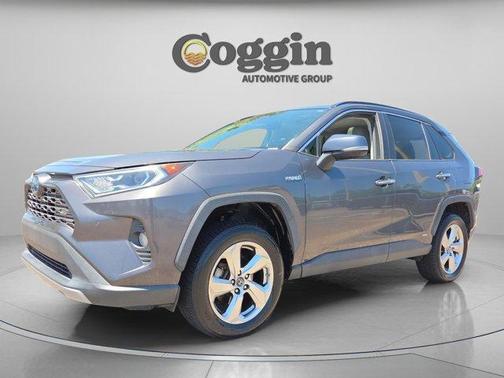 Magnetic Gray Metallic 2019 Toyota RAV4 Hybrid Limited