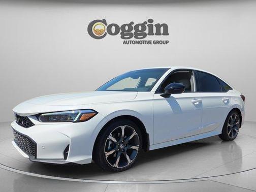 Solar Silver Metallic 2025 Honda Civic Hybrid