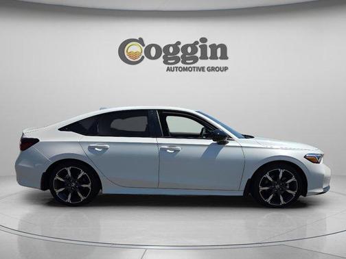 Solar Silver Metallic 2025 Honda Civic Hybrid