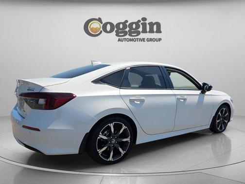 Solar Silver Metallic 2025 Honda Civic Hybrid