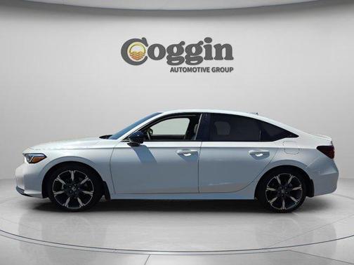 Solar Silver Metallic 2025 Honda Civic Hybrid