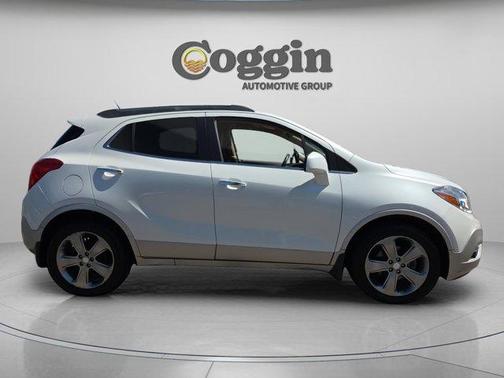 White Pearl Tri-Coat 2013 Buick Encore Leather