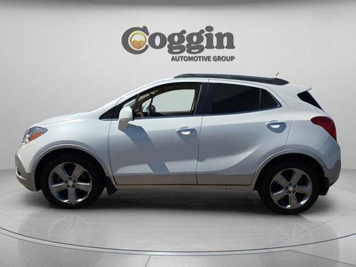 White Pearl Tri-Coat 2013 Buick Encore Leather