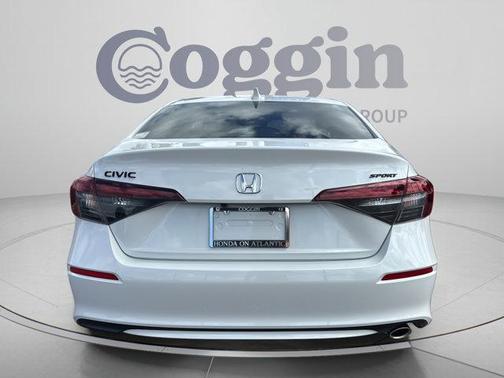 Platinum White Pearl 2026 Honda Civic Sport