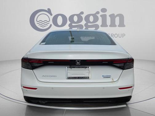 Platinum White Pearl 2026 Honda Accord Hybrid Touring
