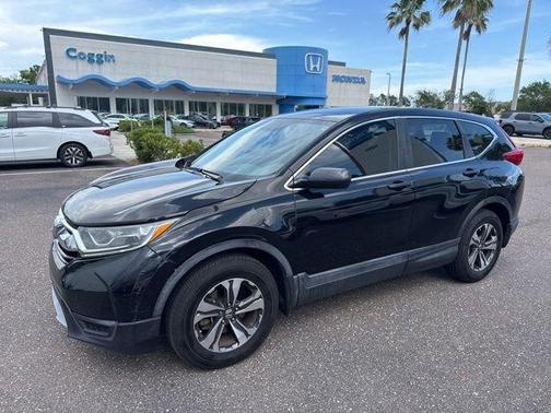 Crystal Black Pearl 2018 Honda CR-V LX