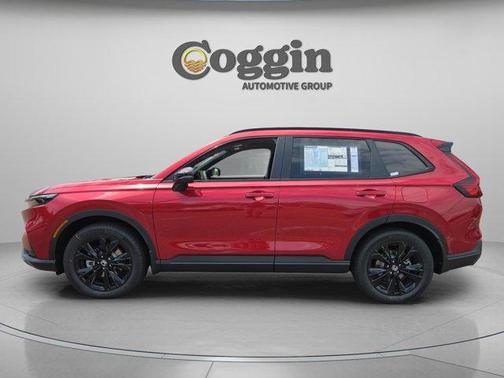 Radiant Red Metallic 2026 Honda CR-V Hybrid Sport Touring