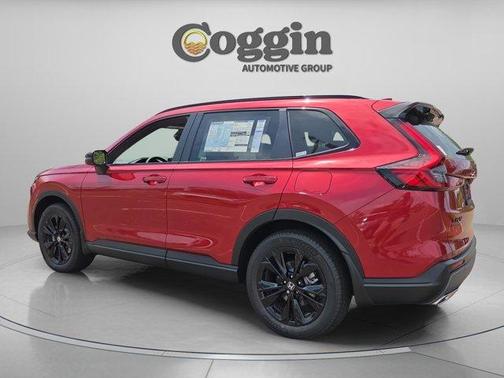 Radiant Red Metallic 2026 Honda CR-V Hybrid Sport Touring