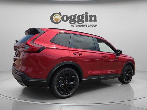 Radiant Red Metallic 2026 Honda CR-V Hybrid Sport Touring
