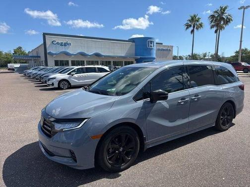 Sonic Gray Pearl 2024 Honda Odyssey Sport