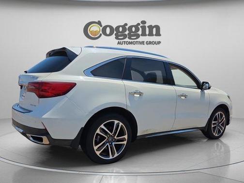 Fathom Blue Pearl 2017 Acura MDX 3.5L w/Advance Package