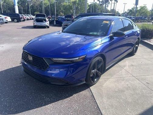 Still Night Pearl 2023 Honda Accord Hybrid Sport-L