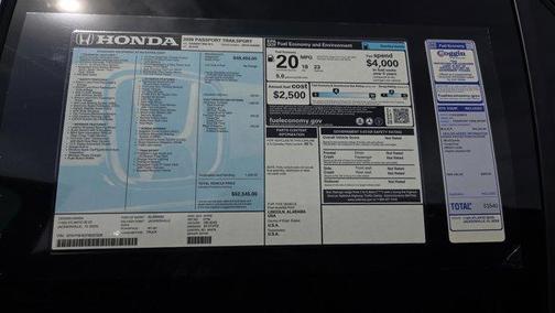 Radiant Red Metallic II 2026 Honda Passport TrailSport