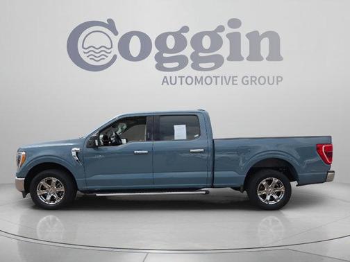 Blue 2023 Ford F-150 XLT