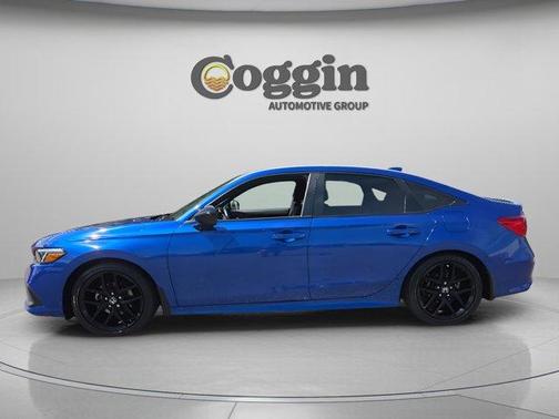 Aegean Blue Metallic 2024 Honda Civic Sport