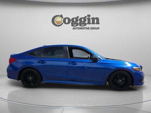 Aegean Blue Metallic 2024 Honda Civic Sport