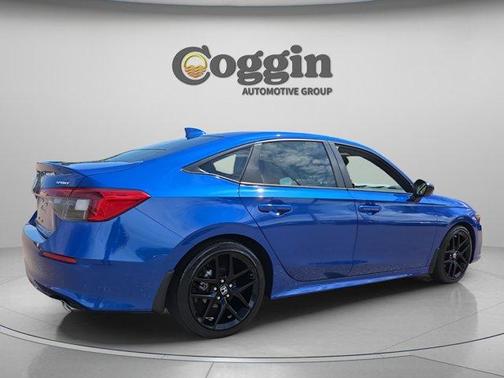 Aegean Blue Metallic 2024 Honda Civic Sport