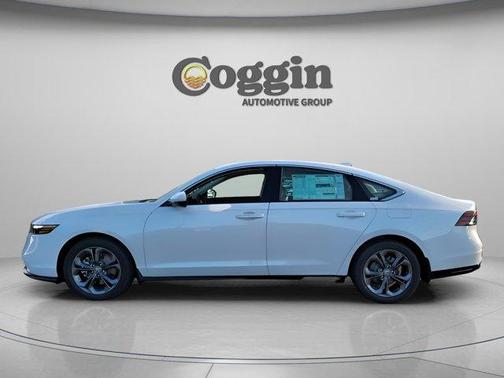 Platinum White Pearl 2025 Honda Accord Hybrid EX-L