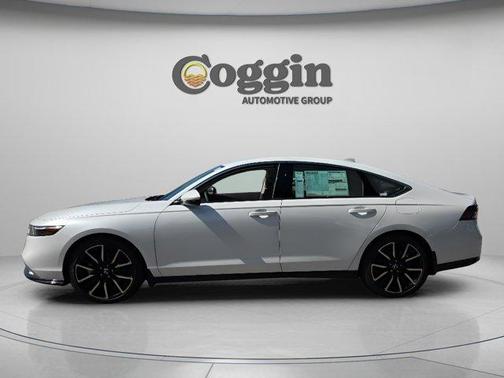 Solar Silver Metallic 2026 Honda Accord Hybrid Touring
