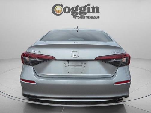 Solar Silver Metallic 2025 Honda Civic Sport