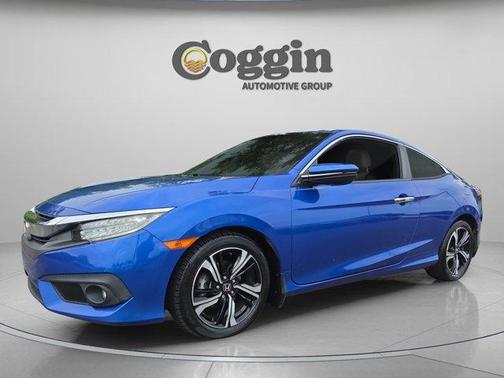Aegean Blue Metallic 2016 Honda Civic Touring