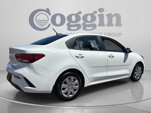 Clear White 2021 Kia Rio LX