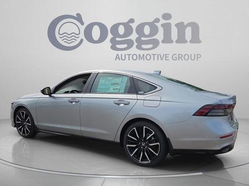 Solar Silver Metallic 2026 Honda Accord Hybrid Touring