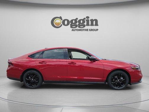 Radiant Red Metallic 2025 Honda Accord SE