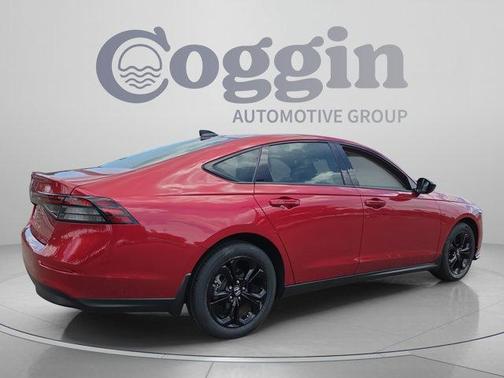 Radiant Red Metallic 2025 Honda Accord SE