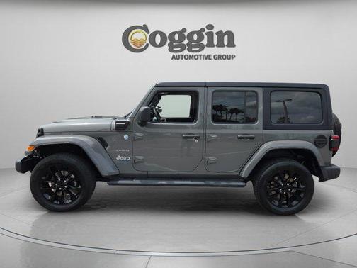 Sting Gray Clearcoat 2023 Jeep Wrangler 4xe Sahara