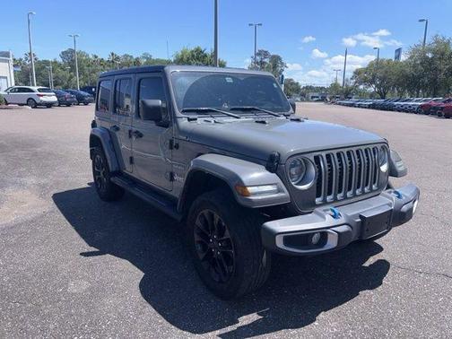 Sting Gray Clearcoat 2023 Jeep Wrangler 4xe Sahara